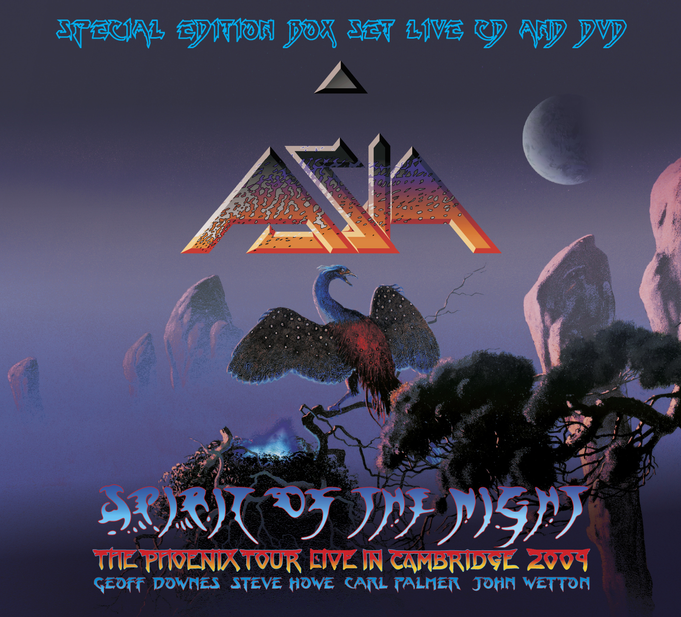 Asia - Spirit of the Night - Live in Cambridge 09 (CD + DVD Combo edition)